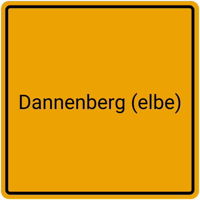 Meldebestätigung Dannenberg (Elbe)